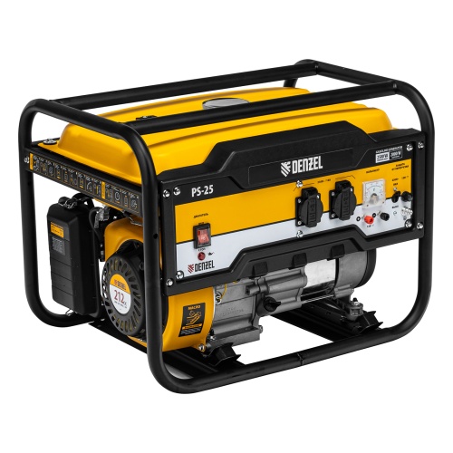 генератор бензиновый denzel ps 25 946814 2500 вт