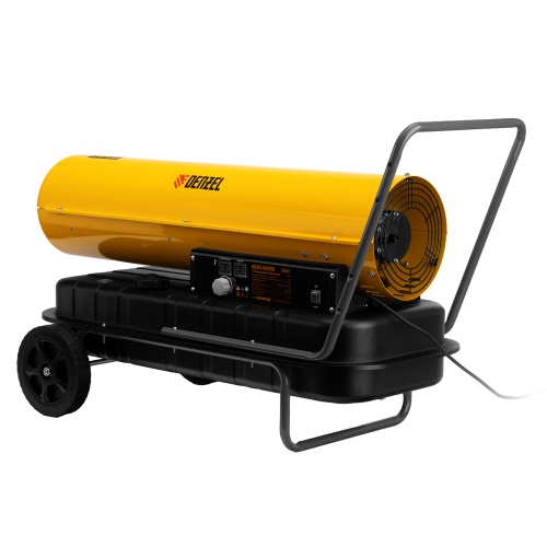 дизельная тепловая пушка denzel dhg-50 50000вт 1100 м3/ч прямой нагрев фото 3