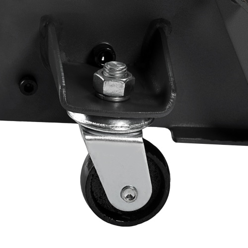 домкрат гидравлический подкатной denzel 3 т 135-480 мм профессиональный фото 4