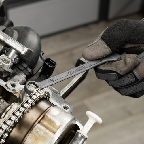 набор ключей комбинированных сибртех 6-32 мм 22 шт фосфатированные фото 2