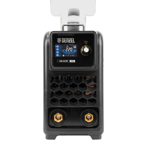 сварочный инверторный аппарат denzel sdm-220 top фото 5