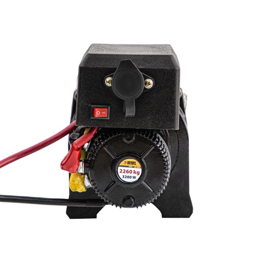лебедка автомобильная электрическая denzel lb-2000 3200 вт фото 7