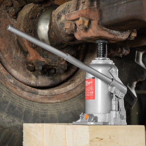 домкрат гидравлический бутылочный matrix 20 т 244-449 фото 4