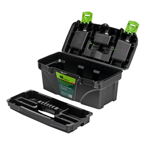 ящик для инструментов сибртех 16" с органайзерами фото 6