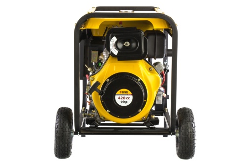 генератор дизельный denzel dd6300е 94657 5000 вт фото 8