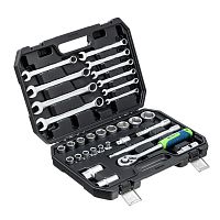набор инструментов сибртех 32 предмета 1/2" в кейсе