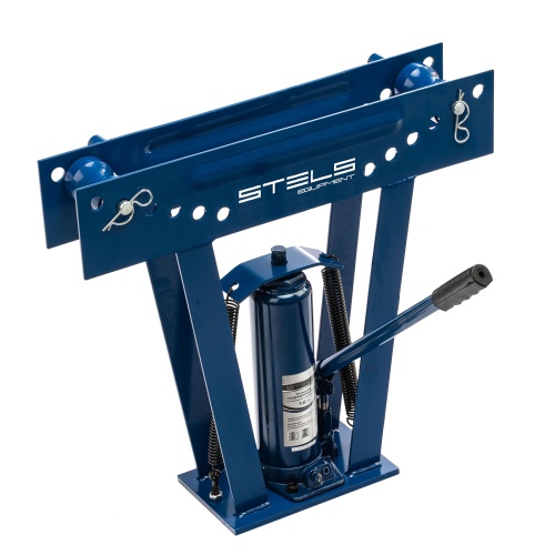 трубогиб гидравлический stels 1/2-2" 12т в комплекте с башмаками фото 10