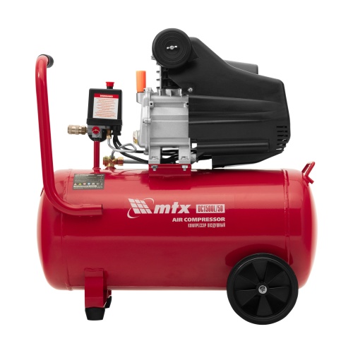 компрессор воздушный mtx dc1500l/50 фото 5