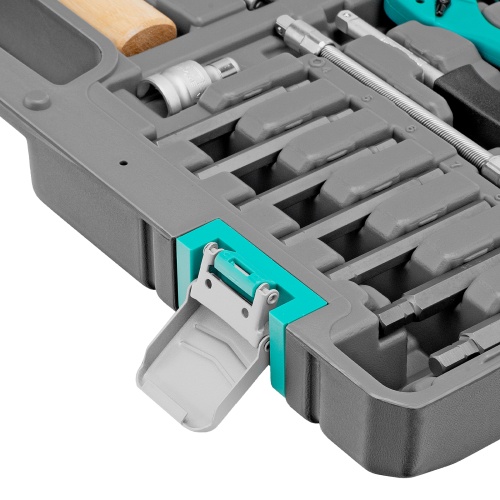 набор инструментов stels 14112 119 предметов 1/4", 1/2" в кейсе фото 6