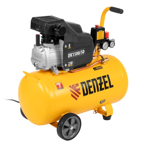 компрессор воздушный denzel dk1500/50 х-pro фото 9