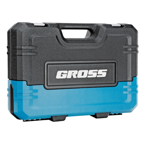 набор инструментов gross 14149 82 предметов 1/2", 1/4" c ключем-трещеткой из стали crv фото 10