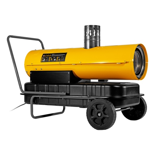 дизельная тепловая пушка denzel nhg-30i 30000вт 750 м3/ч непрямой нагрев, цифровой термостат фото 9