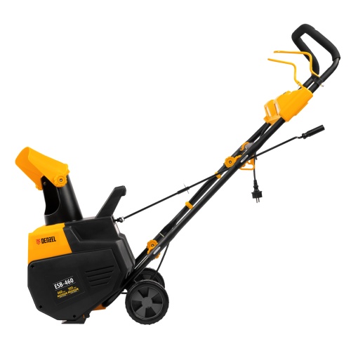 электрическая снегоуборочная машина denzel esb-460 2000 вт фото 7