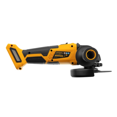 машина углошлифовальная аккумуляторная denzel blg-ib-18-125-0 18в фото 5