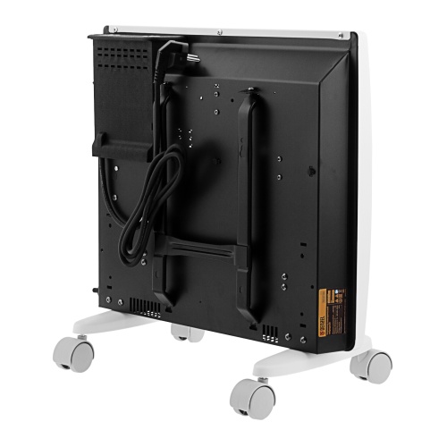 конвектор гибридный электрический denzel hybridx-1000 ик нагреватель, цифровой термостат фото 6