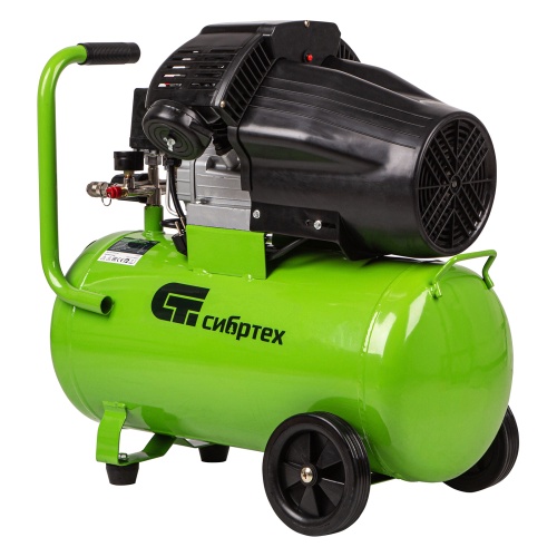 компрессор масляный воздушный сибртех кк-2200/50 фото 9