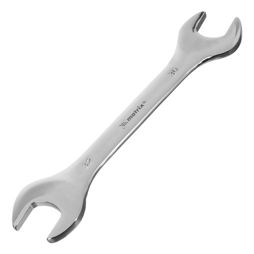 набор ключей рожковых matrix 12 шт 6-32мм elliptical фото 7