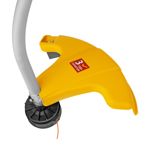 триммер электрический denzel 96641 te-1100 1100 вт 6500 об/мин с разборной штангой фото 4