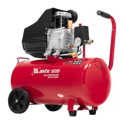 компрессор воздушный mtx dc1500l/50 фото 4