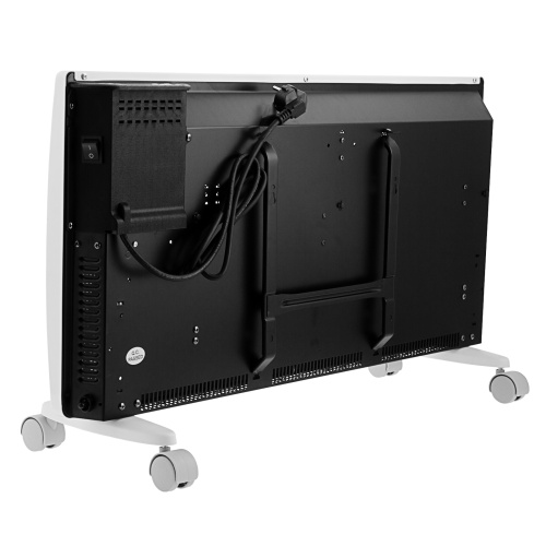 конвектор гибридный электрический denzel hybridx-2000 ик нагреватель, цифровой термостат фото 4