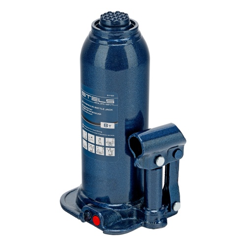 домкрат гидравлический бутылочный stels 8 т 222-447 фото 10