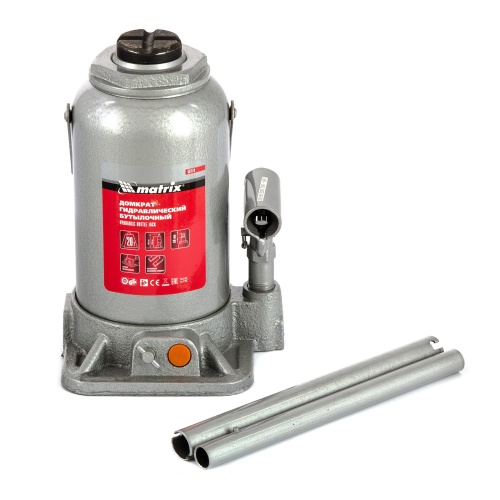 домкрат гидравлический бутылочный matrix 20 т 244-449 фото 10
