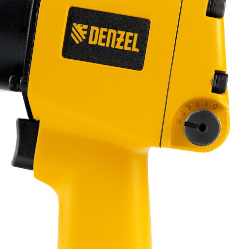 ударный пневмогайковерт denzel iw860 7000 об/мин c набором головок фото 4