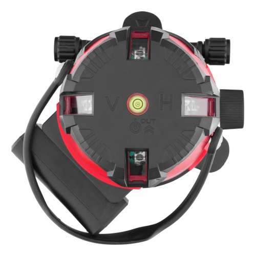 лазерный уровень mtx mfl green, 30 м зеленый луч, аккумулятор li 2400 mah с сумкой фото 2