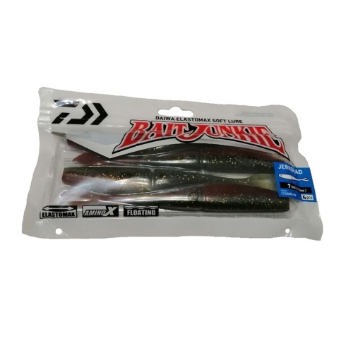 мягкая приманка daiwa bait junkle 7 jerkshad  camo uv фото 2