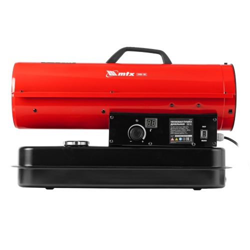 дизельная тепловая пушка mtx dhb-10i 10000вт 400 м3/ч прямой нагрев, термостат фото 7
