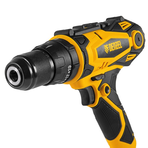 дрель-шуруповерт сетевая ударная denzel isd-300-13 26211 фото 7