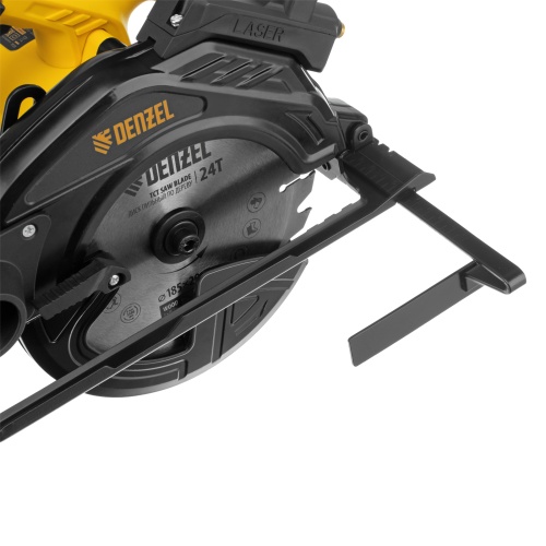 пила циркулярная denzel 27304 csh-185 1400 вт с лазерным указателем фото 2