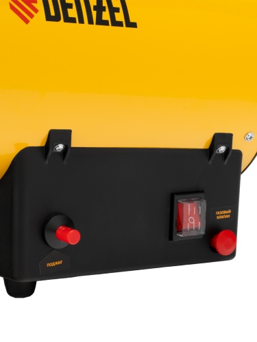 газовая тепловая пушка denzel ghg-10 10000вт 300 м3/ч пропан-бутан фото 9