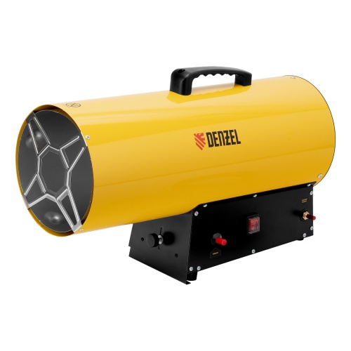 газовая тепловая пушка denzel ghg-50 50000вт 1400 м3/ч пропан-бутан
