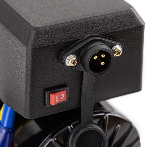 лебедка автомобильная электрическая denzel lb-2000 3200 вт фото 2