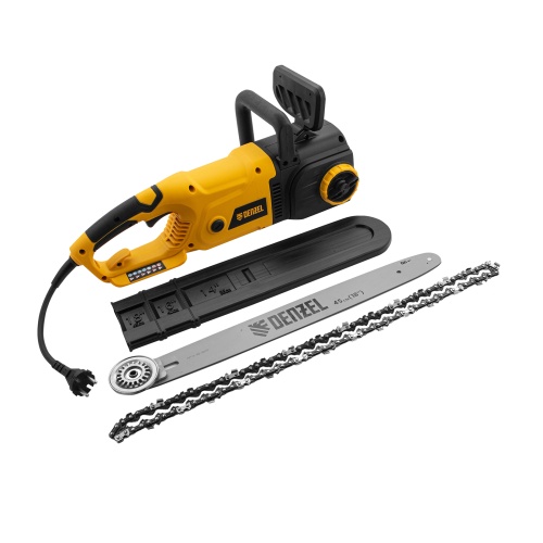 пила цепная электрическая denzel 95619 eds-2200 мощность 2200 вт фото 10