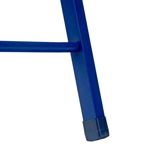 стремянка сибртех 8 ступеней стальной профиль / алюминиевые ступени 97958 фото 4