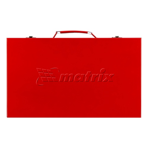 набор метчиков и плашек matrix м2-м20 65 шт в металлическом кейсе фото 8