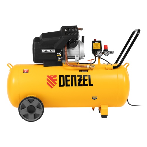 компрессор воздушный denzel dkv2200/100 х-pro фото 6