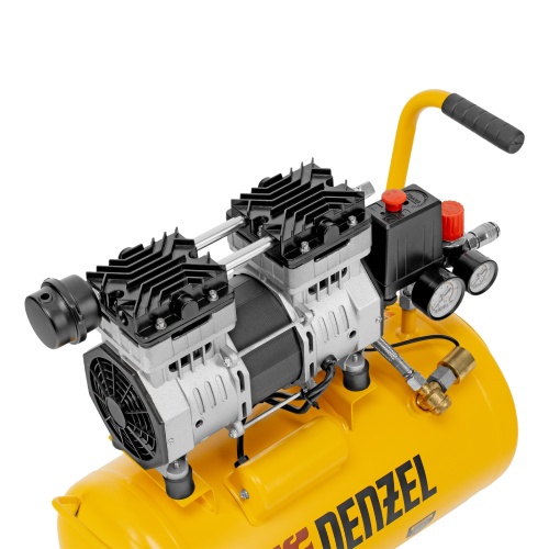 компрессор безмаслянный denzel dls950/24 фото 3