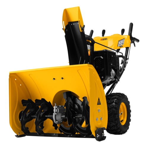 бензиновая снегоуборочная машина denzel sbl 711d pro