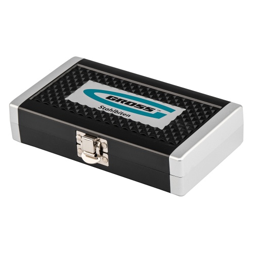 набор бит и головок торцевых с трещоткой gross 1/4, карданный ключ, s2 37шт фото 7