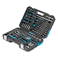 набор инструментов gross 76 предметов 1/2", 1/4"