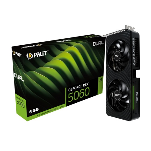 видеокарта palit geforce rtx 5060 dual 8gb gddr7 фото 3