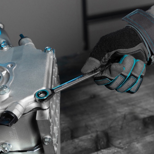 набор ключей комбинированных с трещоткой gross 8-19 мм 7 шт фото 6