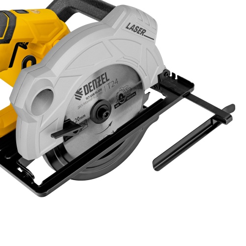 пила циркулярная denzel cs-185 1500 вт фото 3