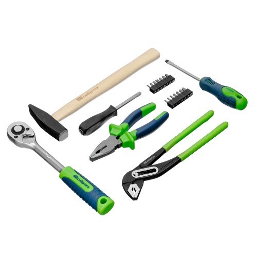 набор инструментов сибртех 76 предметов 1/2", 1/4" в кейсе 13394 фото 4