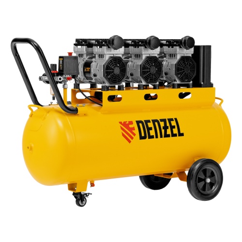 компрессор безмасляный denzel dls 2250/100