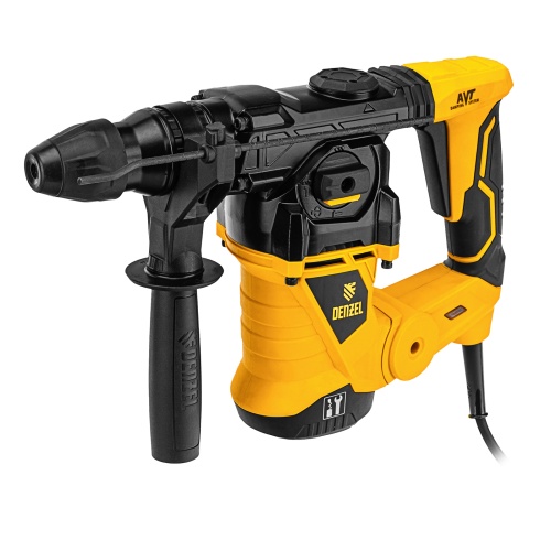 перфоратор электрический denzel 26612 rhv-1250-30 мощность 1250 вт фото 9