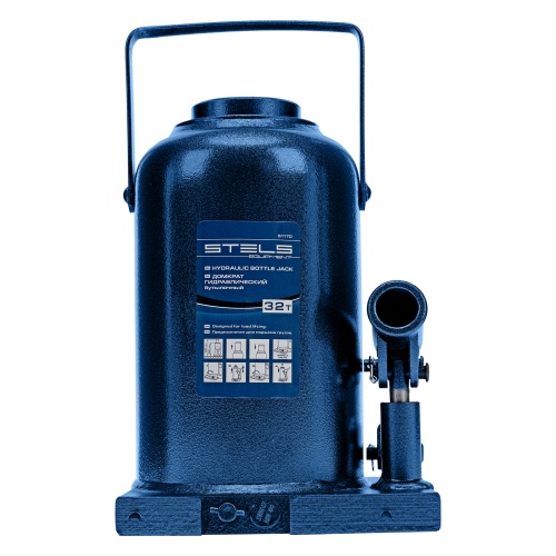 домкрат гидравлический бутылочный stels 32 т 260-420 мм фото 8